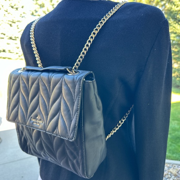 Leather Kate Spade Crossbody/Backpack - Picture 3 of 5